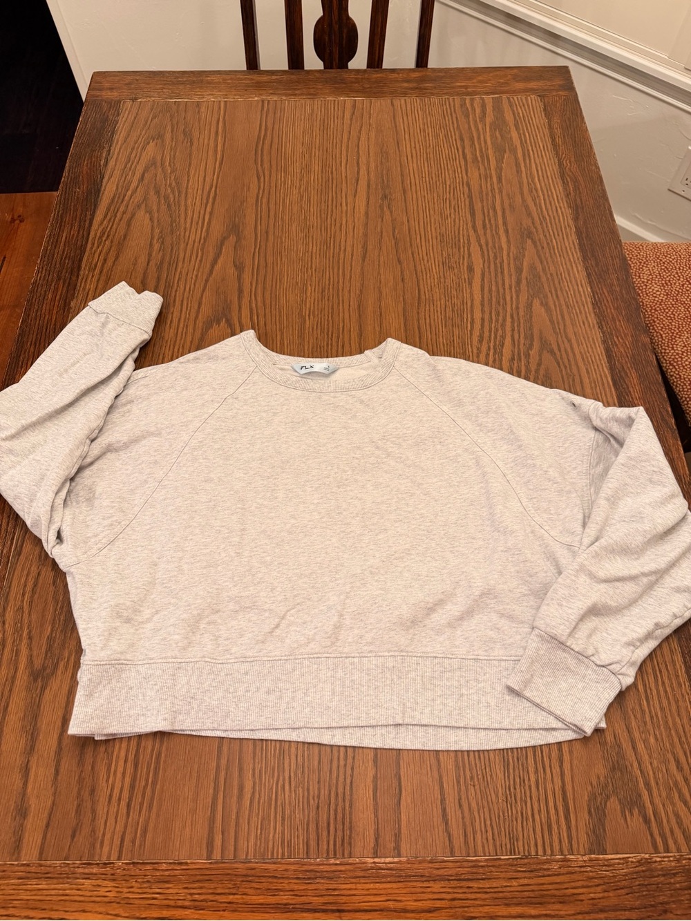Everyday Lightweight Crewneck Sweatshirt - Light Gray